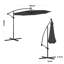 Seraphina 3m Cantilever Parasol with LED Light-672238574
