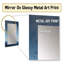 Magical Forest Moons Melody I - Blue Modern Wall Mirror-105252351