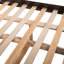 Lit superposé double au-dessus d'un lit gigogne simple - Lit gigogne en bois massif esthétique et fonctionnel-326246226