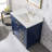36'' Engineered Stone Single Bathroom Vanity Top with Sink – For Vanity Replacement, No Cabinet
