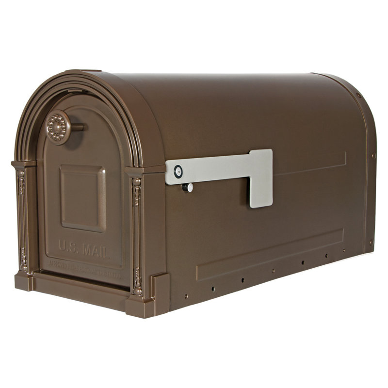 Garrison Steel Post Mounted Mailbox