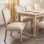 Chaises de salle à manger de style champêtre français, chaises rembourrées avec dossier en éventail, techniques de tréfilage et de sculpture, démontables, pour le salon, la cuisine, le restaurant