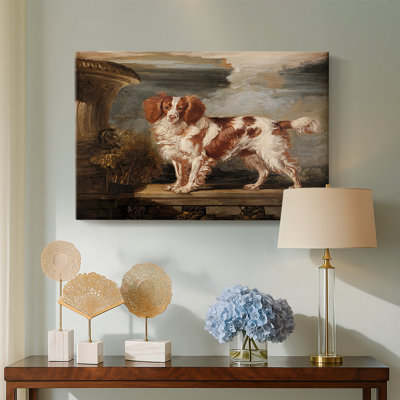 Portrait of a Spaniel-James Ward-Gallery Wrapped Canvas-c. early 19th Century