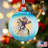 3.5'' Glass Holiday Shaped Ornament