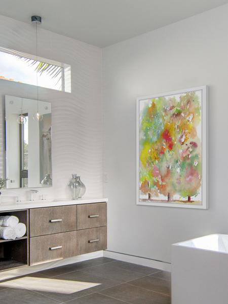 Lindsay Megahed - Single Picture Frame Painting, 61cm H x 41cm W