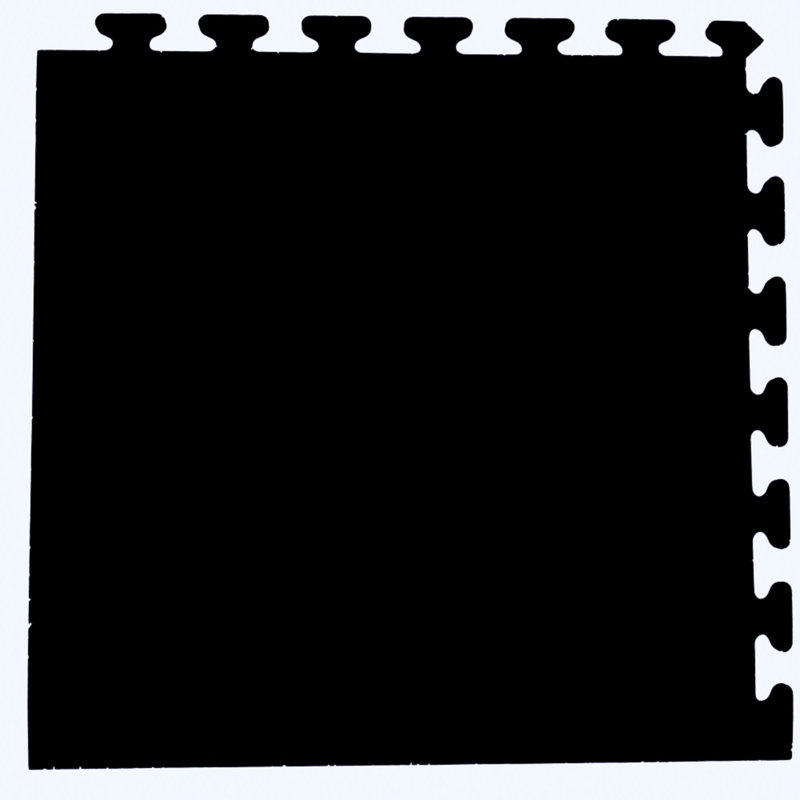 Carreaux de caoutchouc 5/16 po flex interlocking