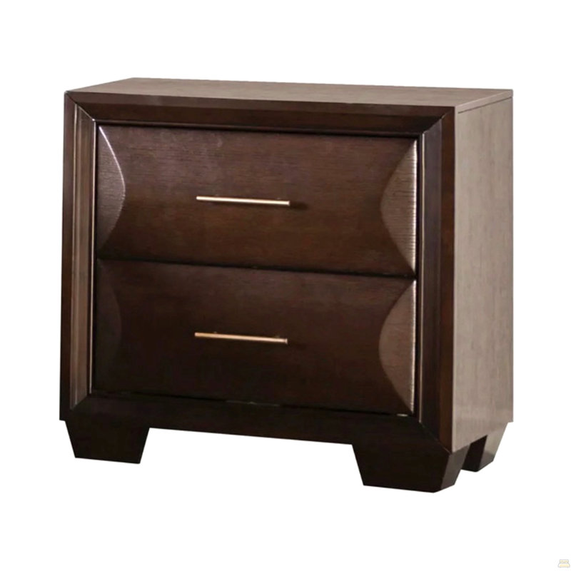 Table de chevet 1pc, Espresso