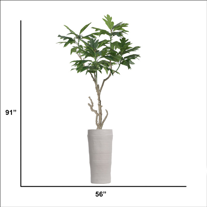 91'' Faux Fiddle Tree Tree