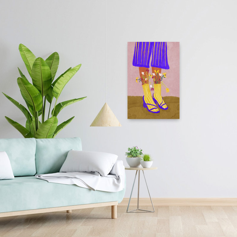 Art contemporain Portrait contemporain, H 24 po x l 16 po