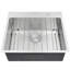 25" L X 22" W Drop-in Kitchen Sink with Accessories