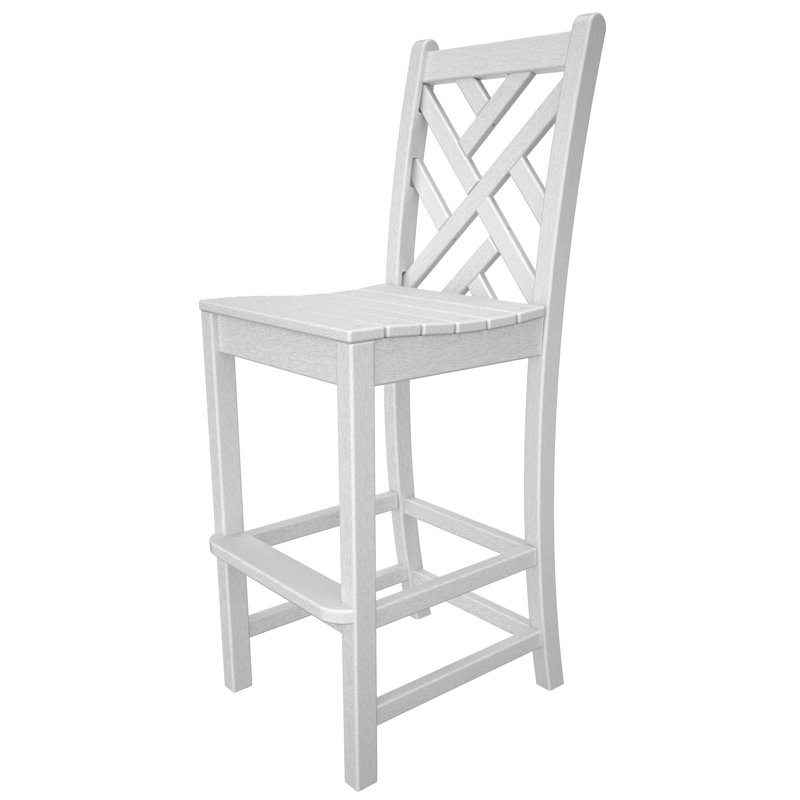 Chaise de bar Lakeside POLYWOOD Chippendale, Blanc