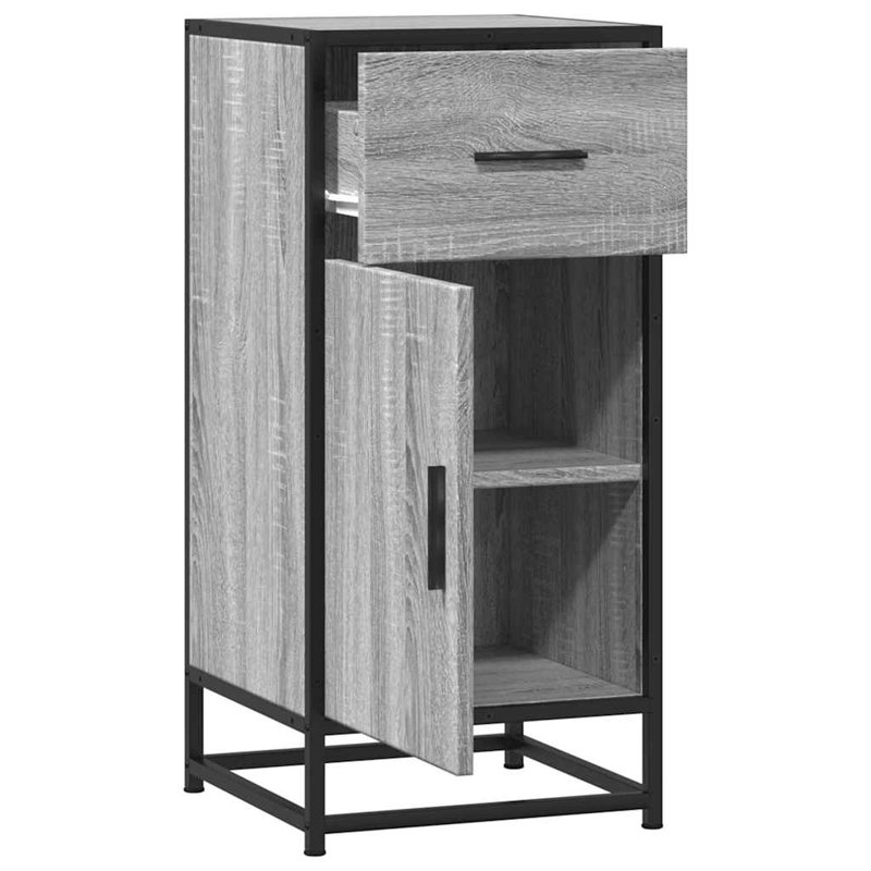Alvida 35.5cm Sideboard, Grey Sonoma