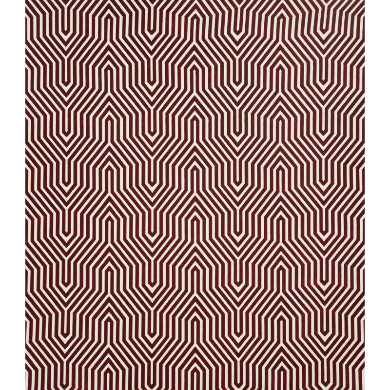 Vanderbilt Velvet Fabric, Garnet
