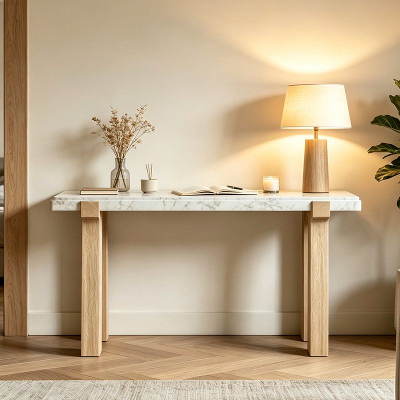 Console Wabi-Sabi, H 31,9 po x l 59,1 po x P 19,3 po