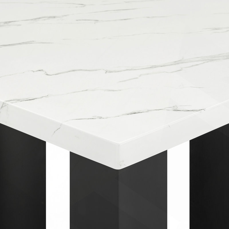 Table de salle à manger carrée 1Pc