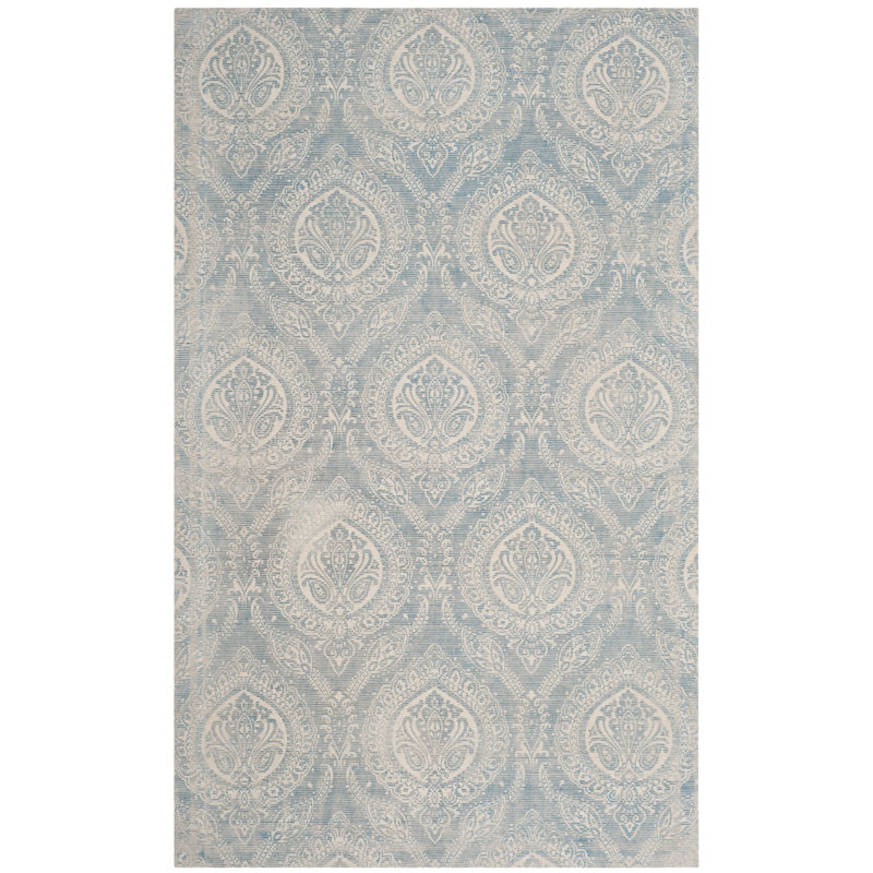 Spain Hand Loomed Performance Geometric Rug, Rectangle 8' x 10'