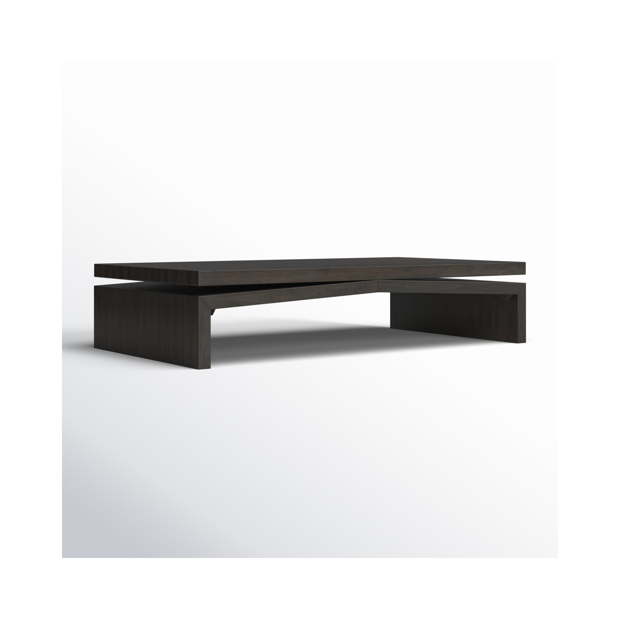 Henn Coffee Table, Smoked Black Venee