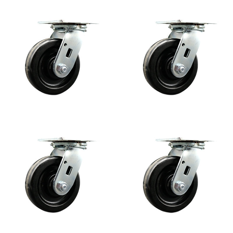 4Phenolic Top Plate Caster