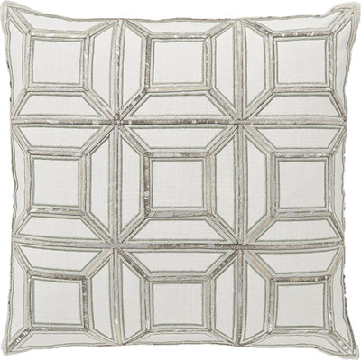 Linen Square Pillow Cover & Insert