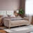 83" Chenille Upholstered End of Bed Bench with 2 Bolster Pillows and Solid Wood Legs-1887382948