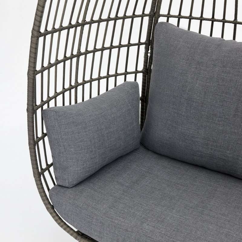 Tyndale Outdoor Garden Chair, Dark Grey, Grey