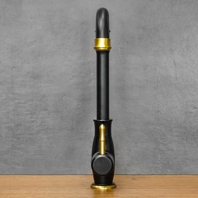 Belfry Kitchen Kitchen Faucet, Black