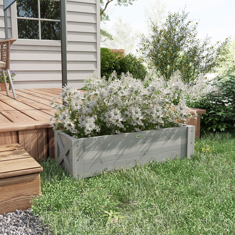 Vegamwala Wood Raised Garden Bed