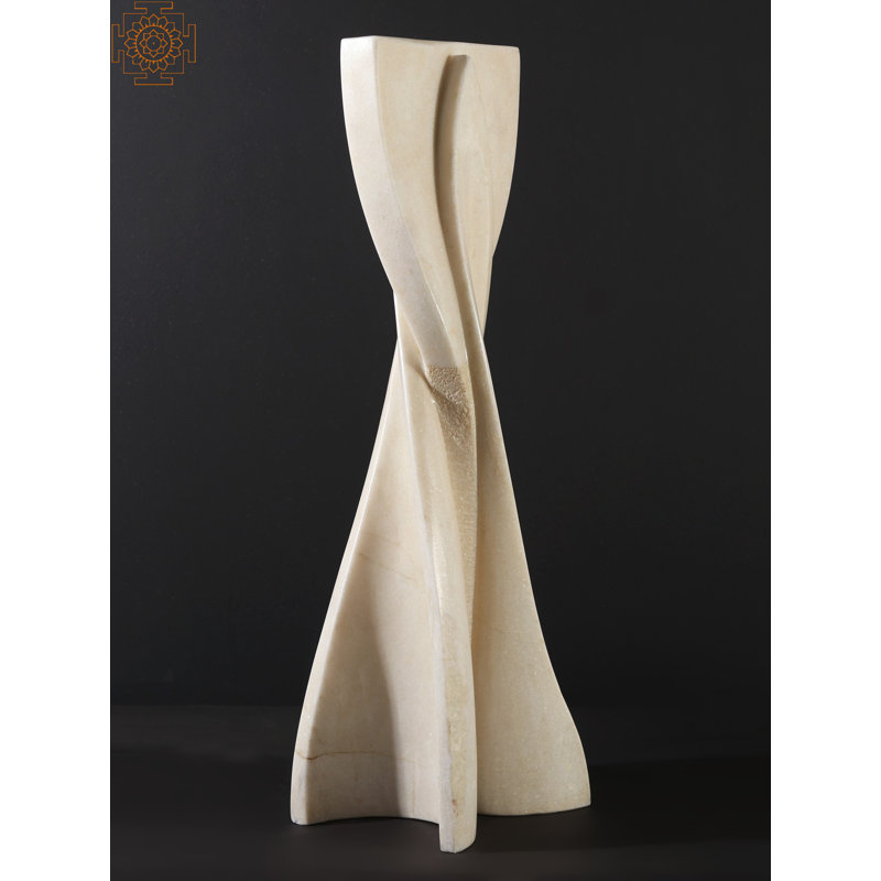 Statue de jardin en marbre blanc Antania Decor