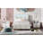 Upholstered Platform Bed With LED Frame and 2 drawers-2091756254-2091756255