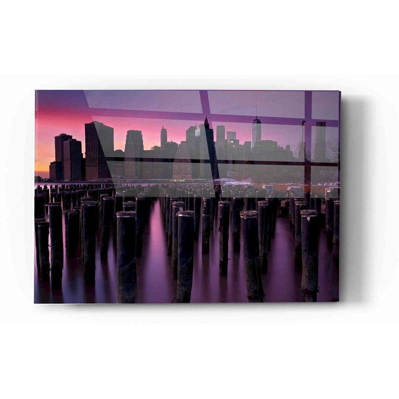 «Manhattan Glow» par Kathrine Gendreau, H 12 po x l 16 po x P 0,12 po