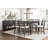 Classic Finish Counter Height Table with Removable Leaf for Versatile Dining and Entertaining(Table Only)
