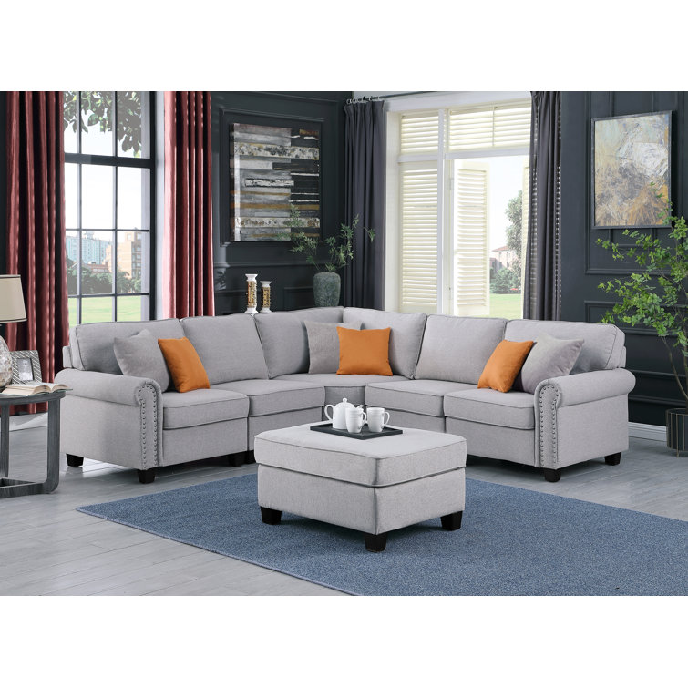 Chaisson 6 - Piece Upholstered Sectional