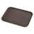 Rectangular Restaurant Grade Non-Slip Tray With Rubber Lined Plastic