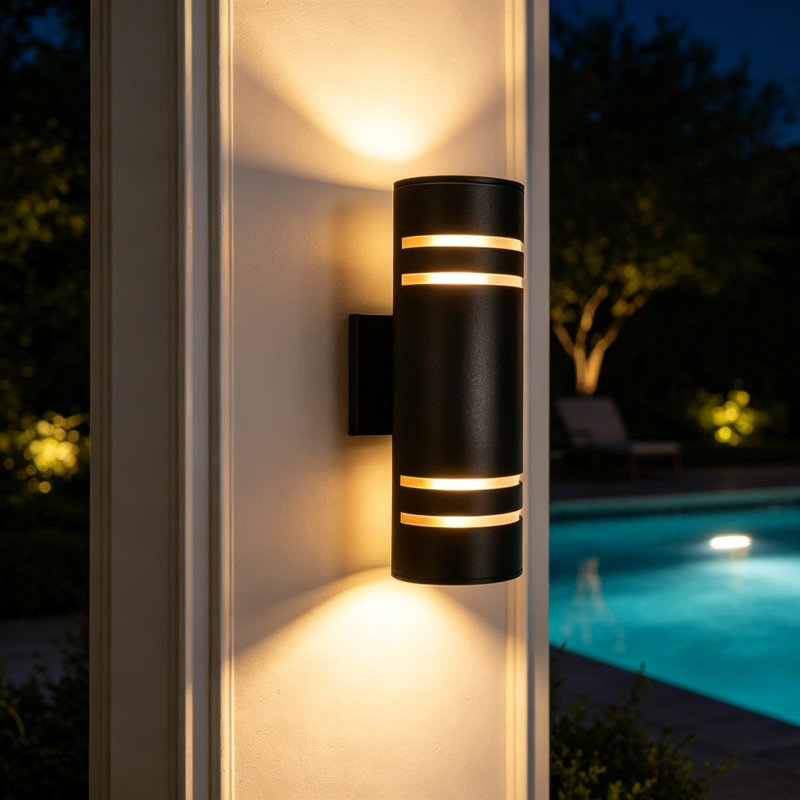 Bryanah 13.46" H 2-Light Dimmable Aluminum Armed Sconce