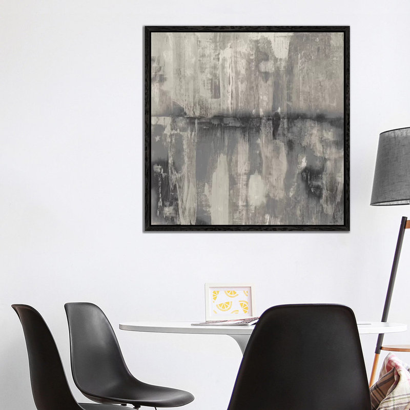 Fantasy Land by Melissa Averinos - Wrapped Canvas Painting, 45.72 cm H x 45.72 cm W, Black Floater Framed
