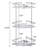 Vanderhoff Adhesive Shower Caddy