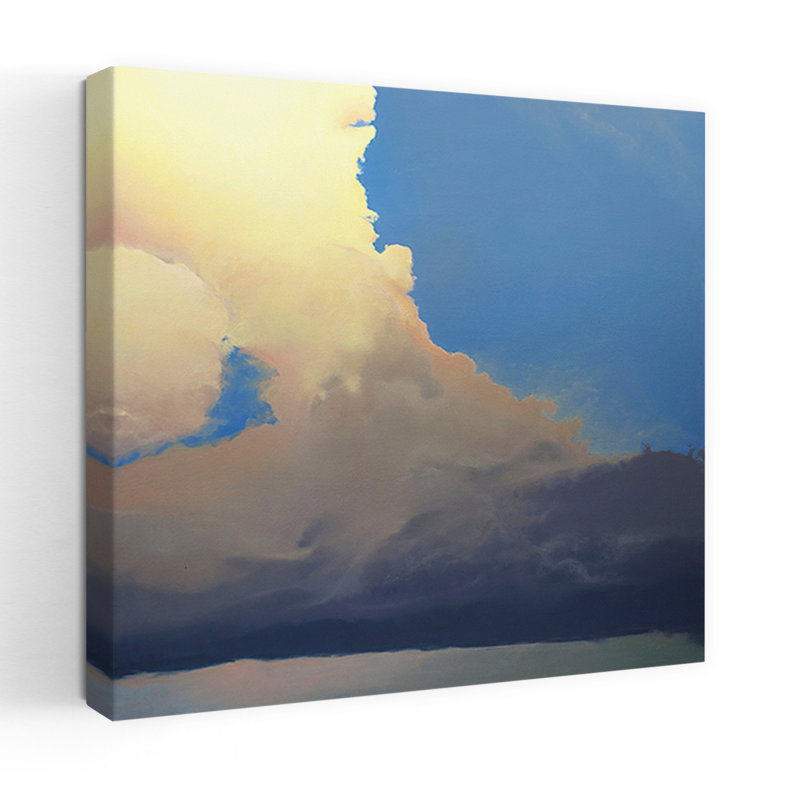 Ascension, contemporain, paysage abstrait, art naturel, H 32 po x l 32 po