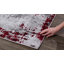 Tapis abstrait rouge durable-656923038