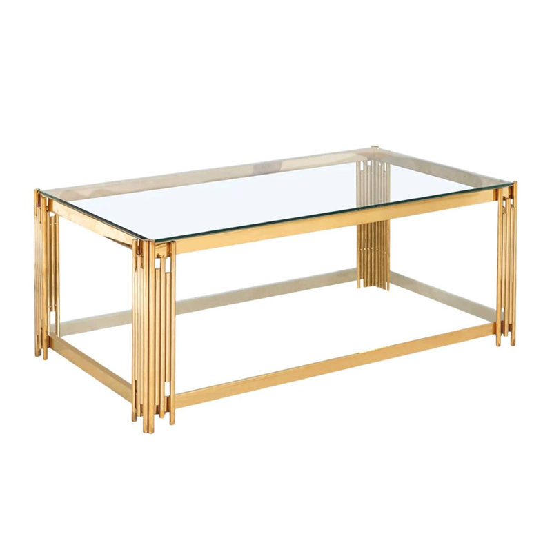 Glass Top Coffee Table