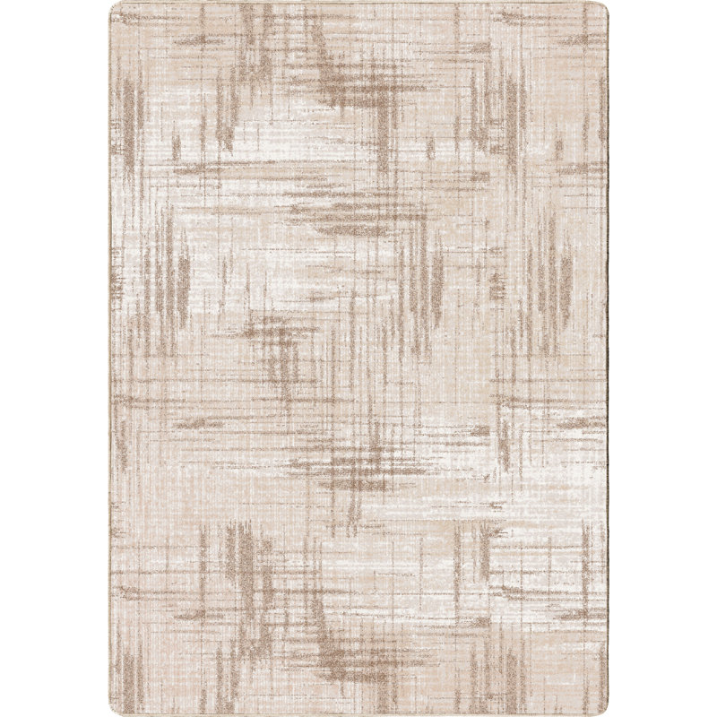 Tapis à motif abstrait simple Res Resence, Rectangle 7 pi 8 po x 10 pi 9 po