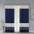 Bleu marine/blanc