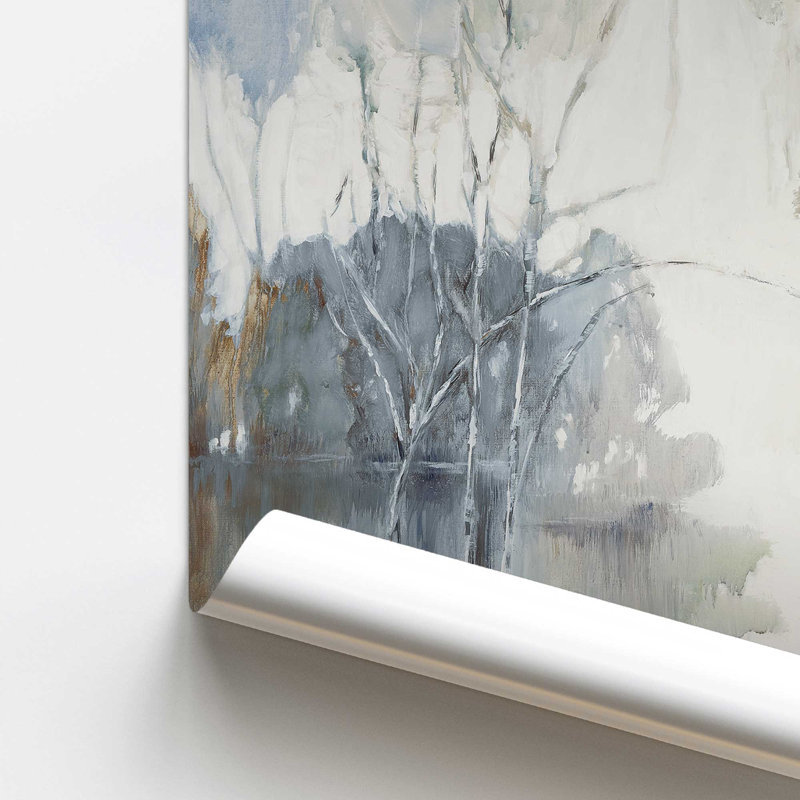 Impression sur toile Tranquil Waterscape View, H 20 po x l 20 po, Impression sans cadre, Ne s’applique pas