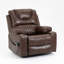 Fauteuil inclinable électrique surdimensionné de 38,2 po de largeur avec système de chauffage et de massage -2107734228