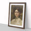 Portrait of an Italian Lady by Fujishima Takeji - Picture Frame Painting Print-55602273-55602275