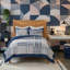 Ensemble de courtepointe réversible 3 pièces Voyage Blue de Greenland Home Fashions-130802470