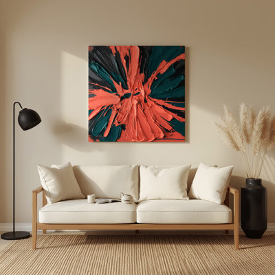 Neo Expressionism 40 Blue Metal Wall Art