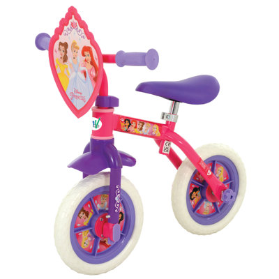 Disney Princess 2-in-1 10" Training Bike