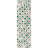 Ammie-Leigh Geometric Machine Tufted Polyester Area Rug in Green-1132103096