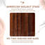 Tablettes flottantes en noyer pour mur, tablette flottante haut de gamme en bois massif 24 po pour salle de bain
