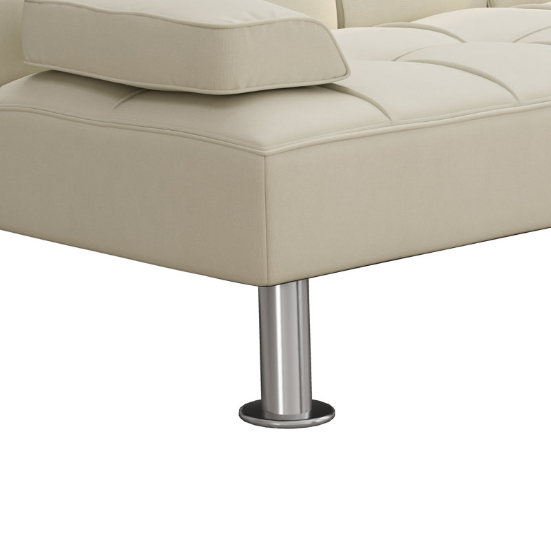 Upholstered L-Shaped Sectional Reversible